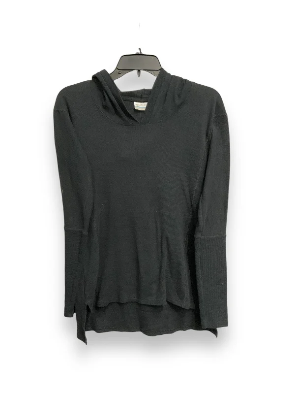 Sweatshirts with ribbed neckline -Sweatshirt Hoodie By Columbia In Black, Size: S