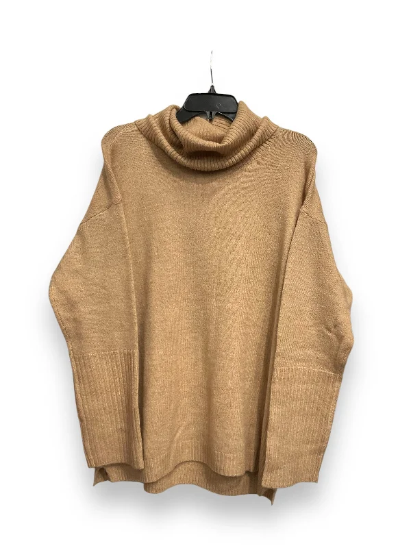 Sweatshirts in rose gold -Sweatshirt Collar By Loft In Tan, Size: M