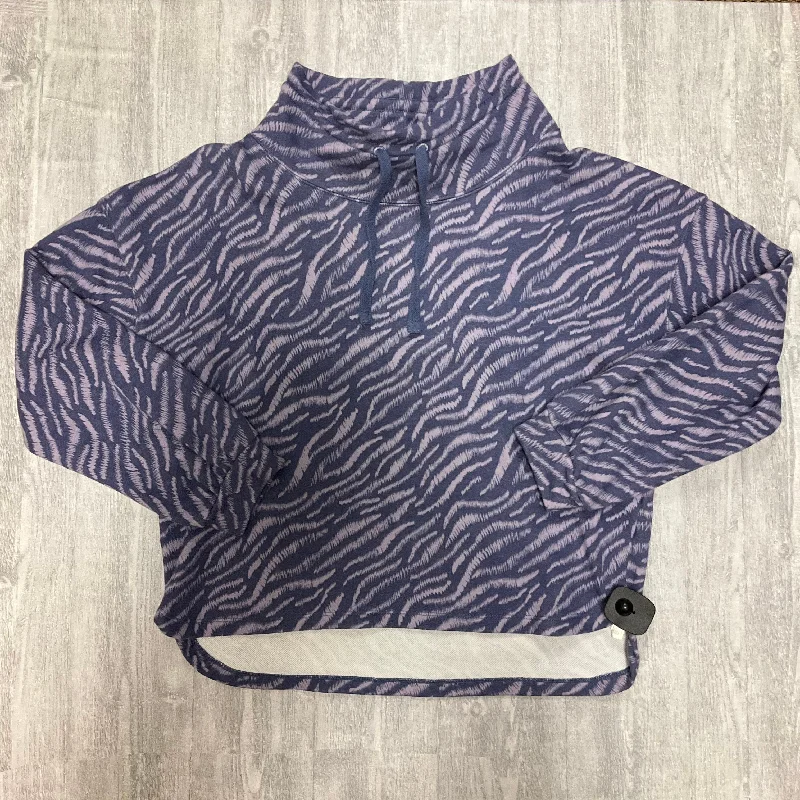 Sweatshirts for spring -Sweatshirt Collar By Daily Practice By Anthropologie In Purple, Size: S