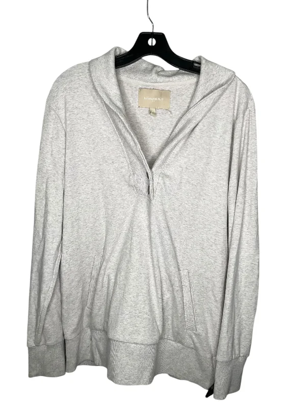 Sweatshirts for park walks -Sweatshirt Collar By Banana Republic In Beige, Size: Xl