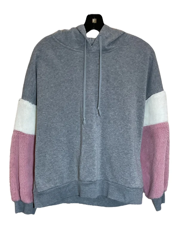 Sweatshirts in charcoal grey -Sweatshirt Hoodie By Clothes Mentor In Grey, Size: Xl