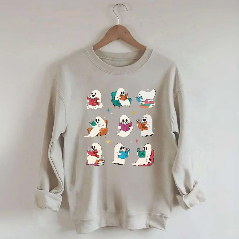 Sweatshirts in taupe -Acotar Ghost Bookish Book Reader Sweatshirt