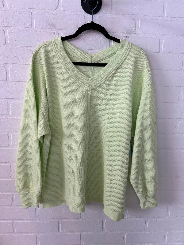 Sweatshirts in ochre -Sweatshirt Crewneck By Aerie In Green, Size: S