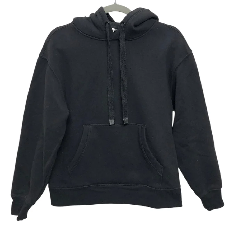 Sweatshirts for outdoor -Sweatshirt Hoodie By Athleta In Black, Size: S