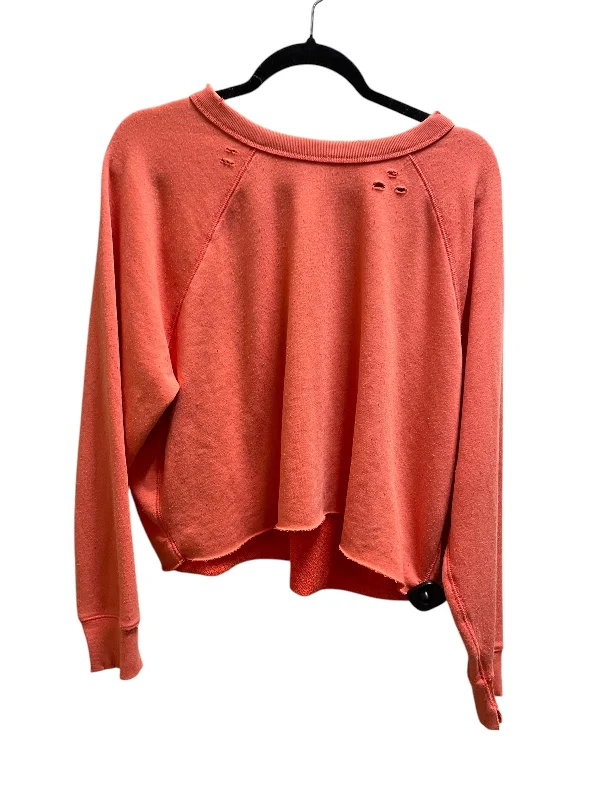 Sweatshirts for home office -Sweatshirt Crewneck By Aerie In Pink, Size: M