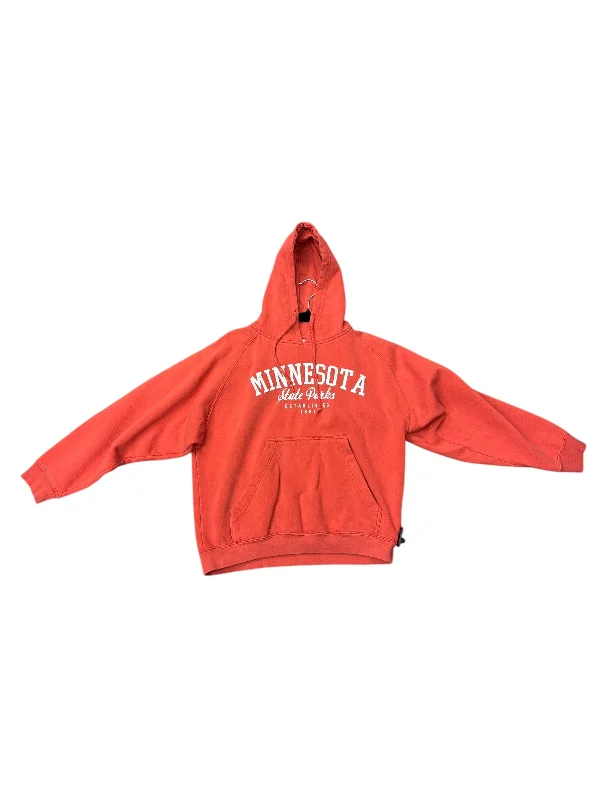 Sweatshirts in light pink -Sweatshirt Hoodie By Clothes Mentor In Orange, Size: S