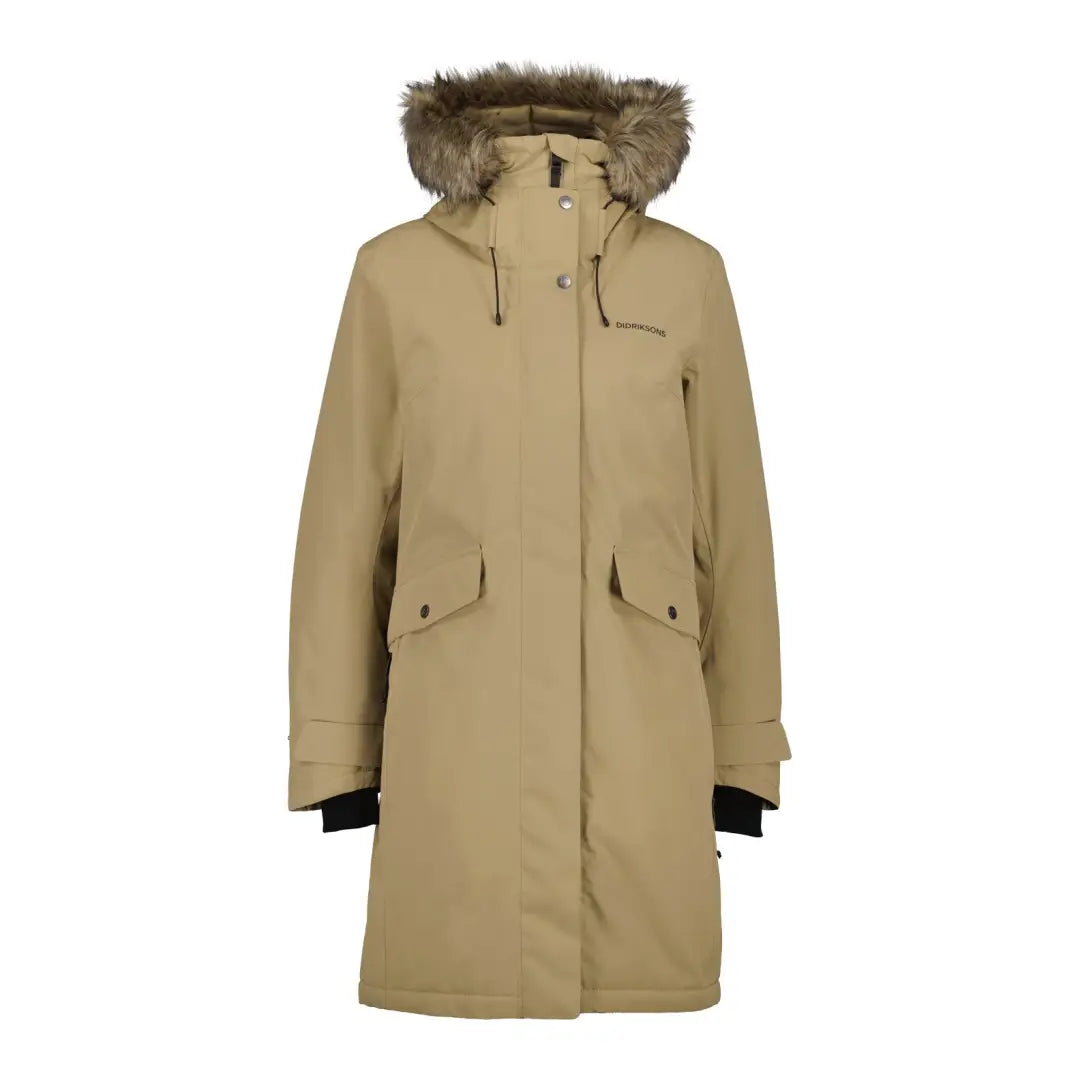 Jacket in corduroy -Didriksons Erika Womens Parka 3