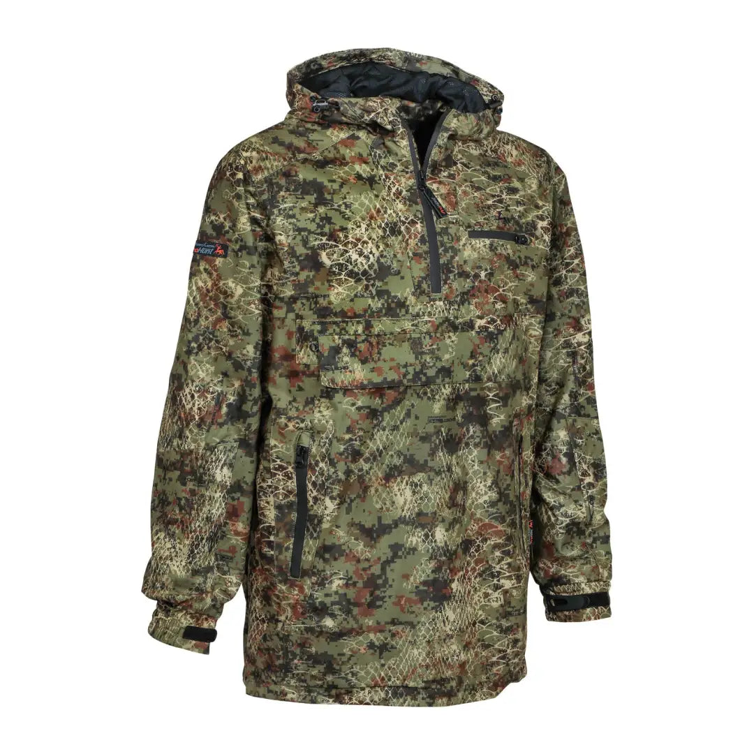 Jacket with contrast hem -Verney Carron Lynx Waterproof Smock