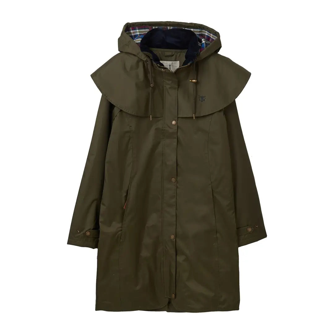 Jacket with patch pockets -Lighthouse Outrider 3/4 Length Ladies Waterproof Raincoat