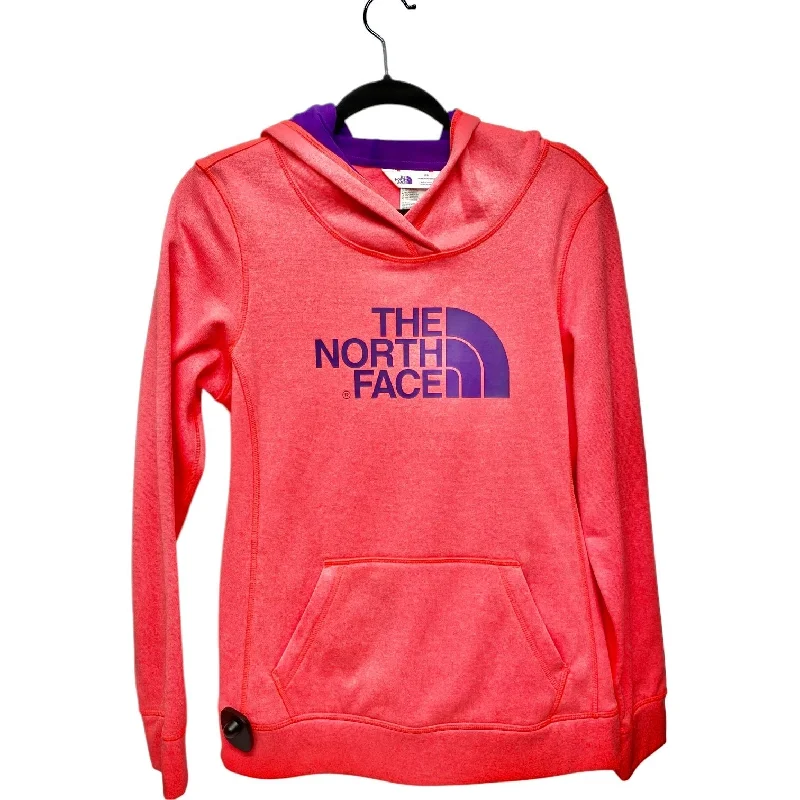 Sweatshirts in pale green -Sweatshirt Hoodie By The North Face In Coral, Size: M