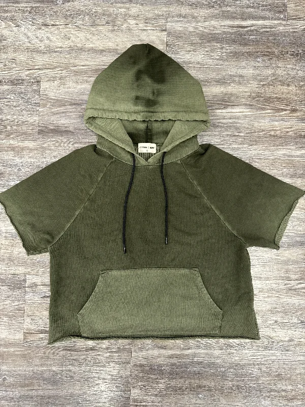 Sweatshirts with logo -Sweatshirt Hoodie By Cotton Citizen In Green, Size: M