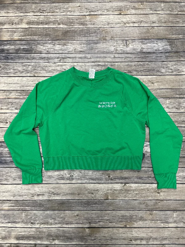 Sweatshirts in taupe -Athletic Sweatshirt Crewneck By All In Motion In Green, Size: M