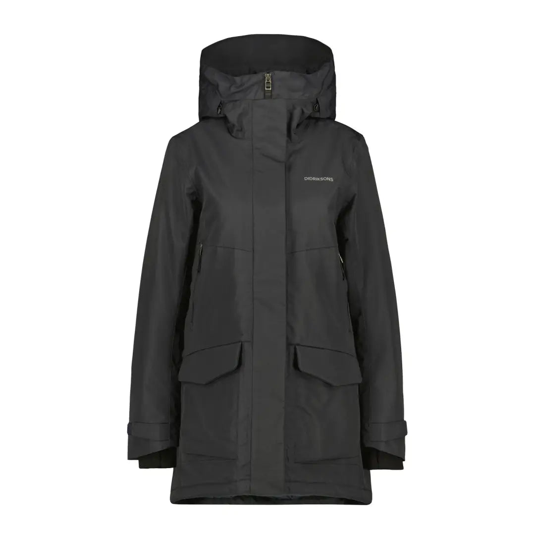 Jacket in cozy fabric -Didriksons Frida Womens Parka 7