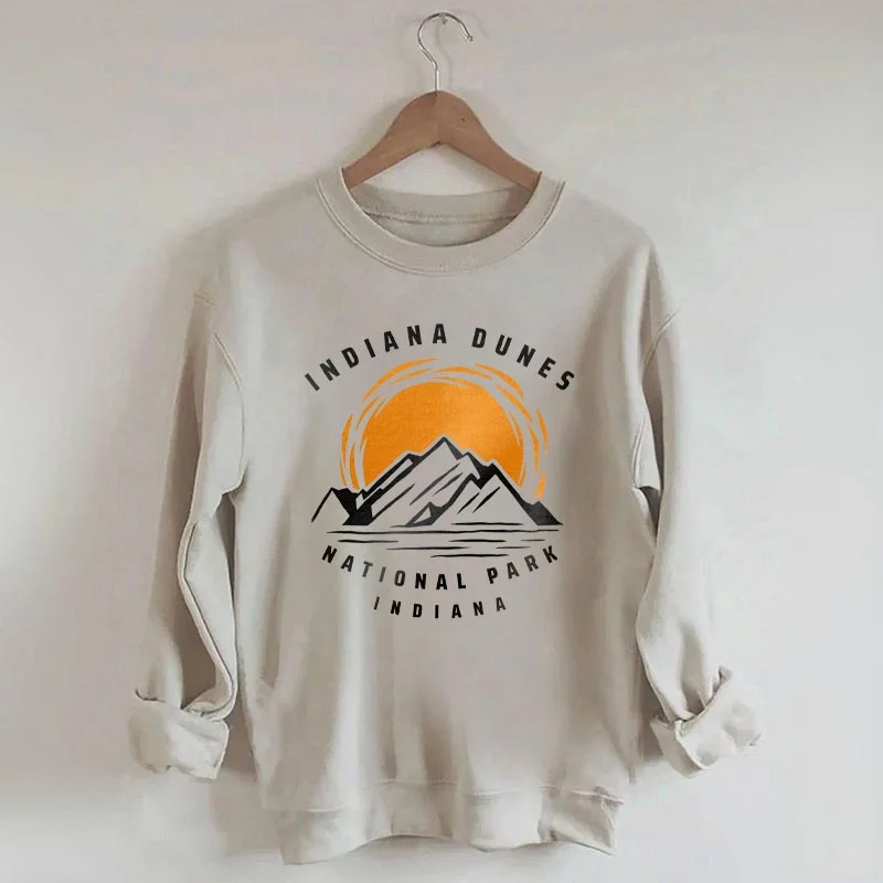 Sweatshirts for art classes -Indiana Dunes National Park Sweatshirt