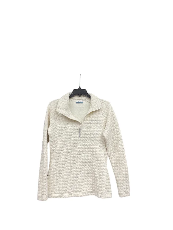 Sweatshirts for craft nights -Sweatshirt Collar By Columbia In Cream, Size: S