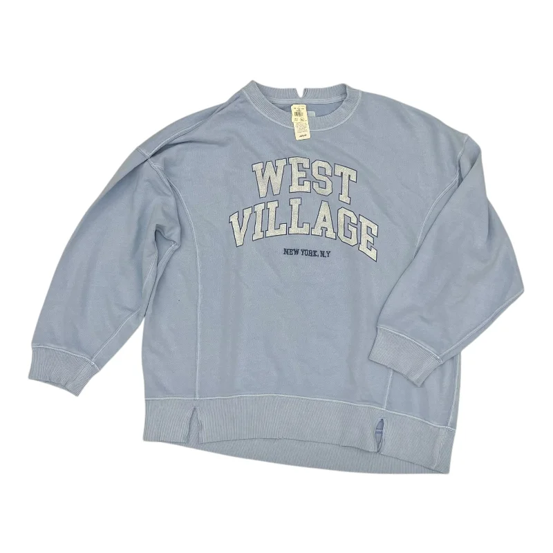 Sweatshirts for school -Sweatshirt Crewneck By Aerie In Blue, Size:M