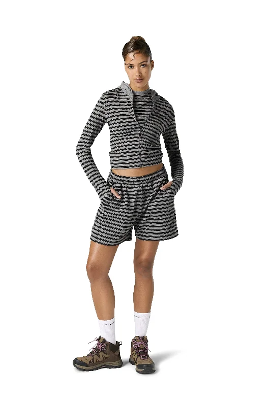 Gray wrinkle-free Shorts-Tour Stripe Shorts