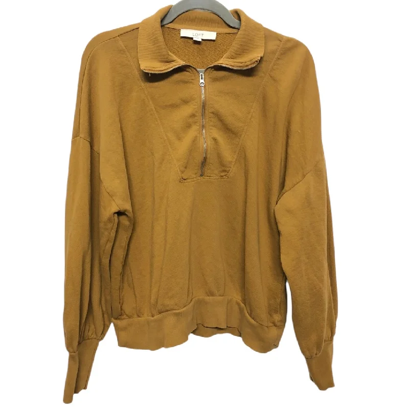 Sweatshirts for teens -Sweatshirt Collar By Loft In Brown, Size: M