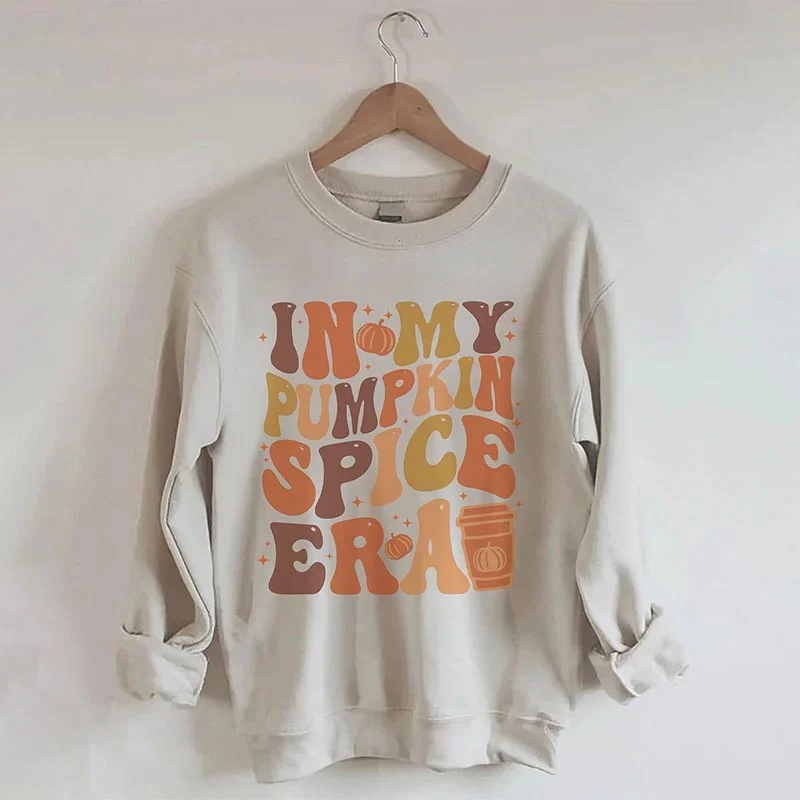 Sweatshirts for mild weather -In My Pumkin Spice Era Sweatshirt