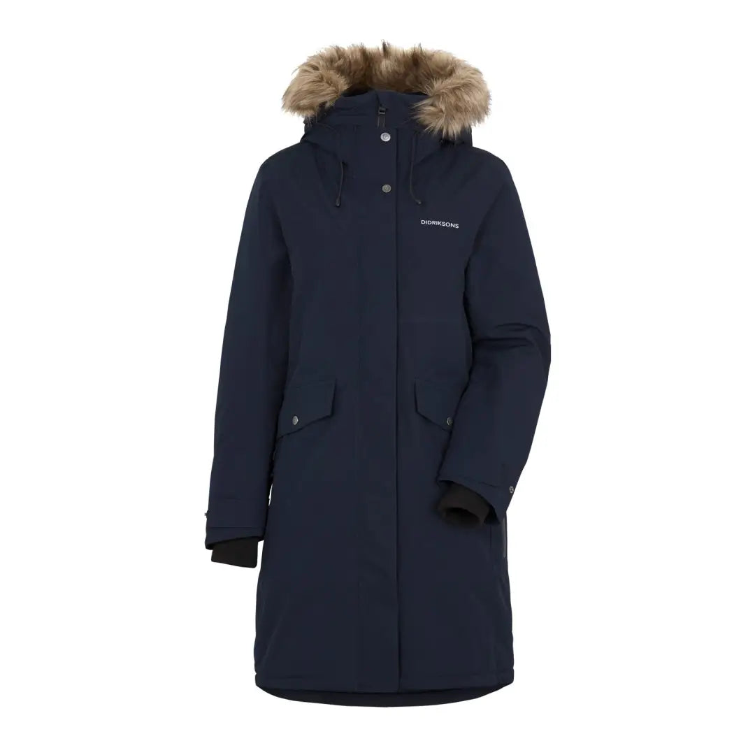 Jacket with detachable hood -Didriksons Erika Womens Parka 3