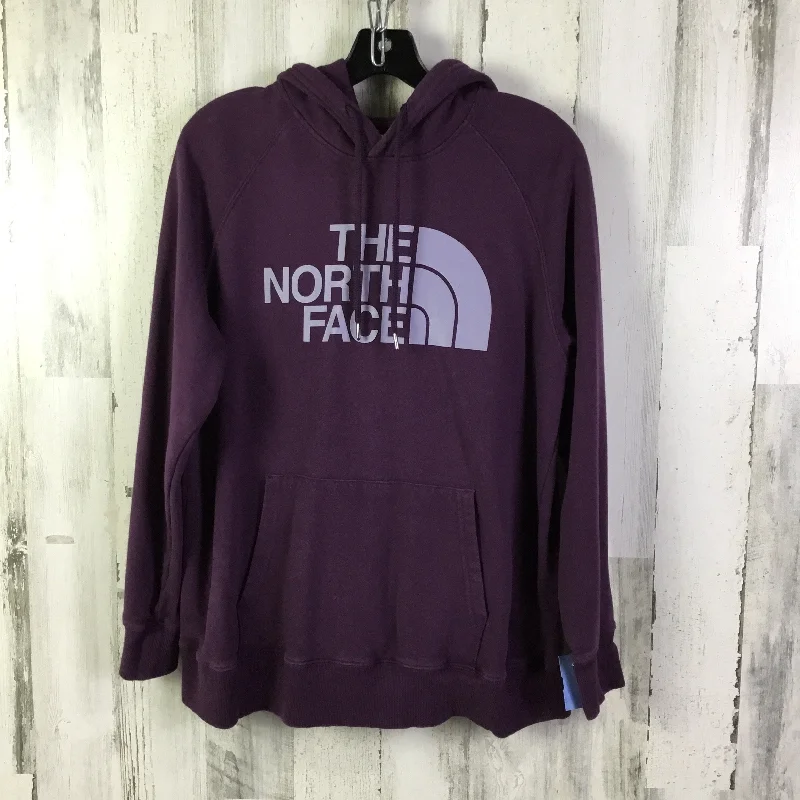 Sweatshirts in orange -Sweatshirt Hoodie By The North Face In Purple, Size: L