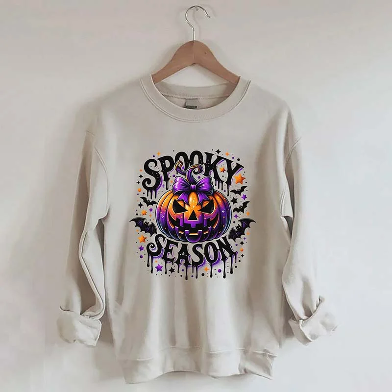 Sweatshirts with long sleeves -Spooky Season Sweatshirt