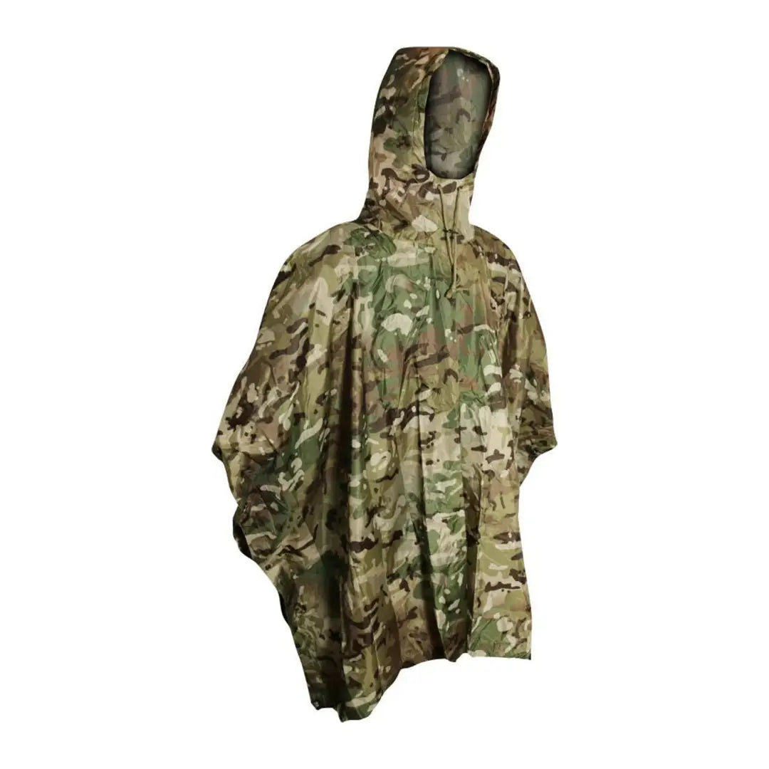 Jacket with cable design -Viper Poncho