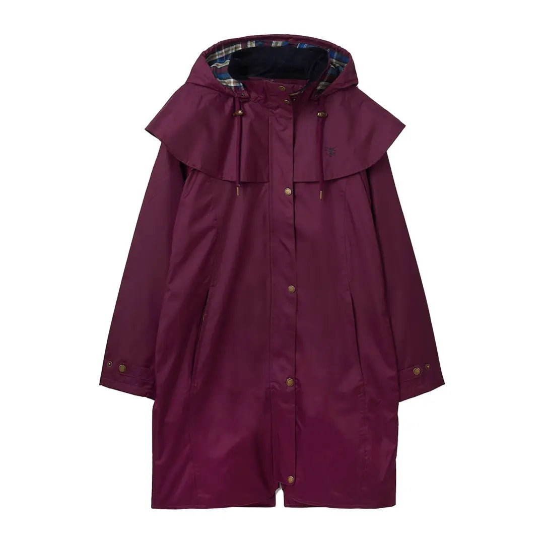 Jacket with thumb holes -Lighthouse Outrider 3/4 Length Ladies Waterproof Raincoat