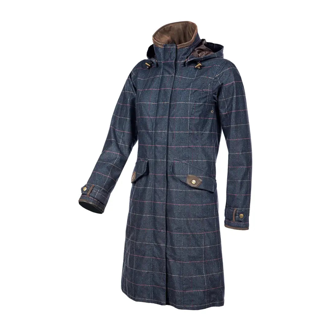 Jacket with eyelet details -Baleno Twyford Ladies Printed Tweed Coat