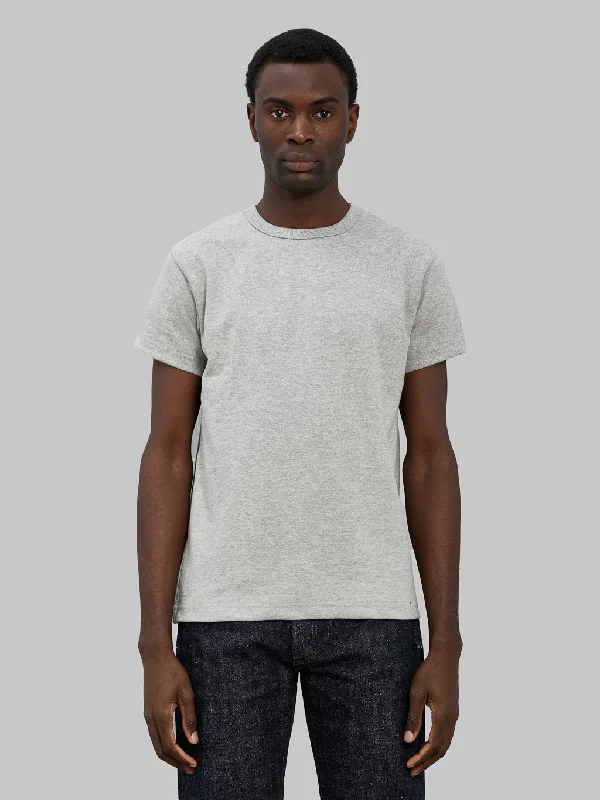 Gray statement T-shirts-3sixteen Heavyweight T-Shirt Grey (2 Pack)