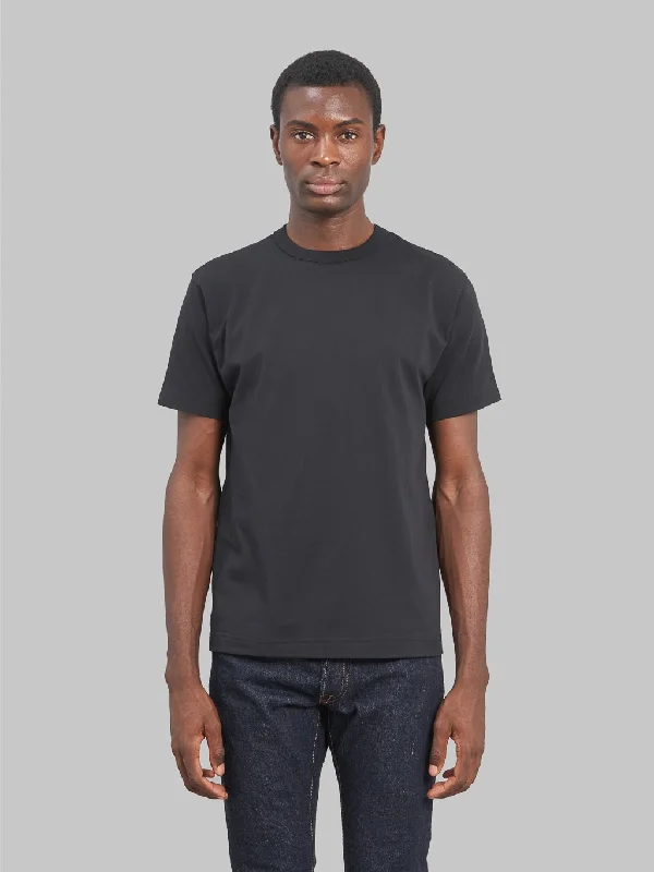 Purple retro rip T-shirts-3sixteen Pima T-Shirt Black (2 Pack)