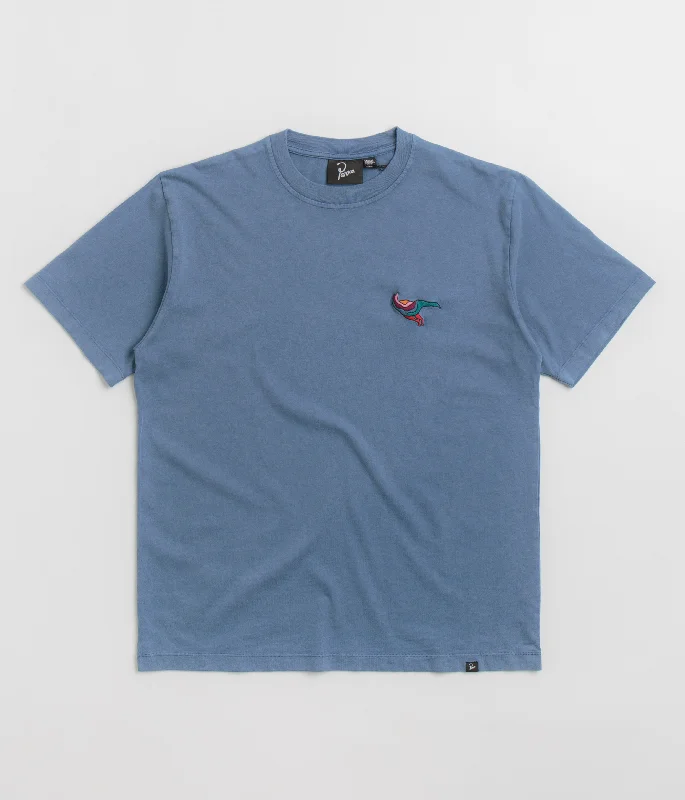 Winter thermal T-shirts-by Parra Duck Attack T-Shirt - Blue