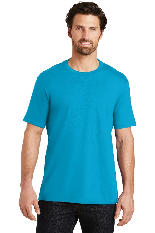 V-neck minimalist T-shirts-District Perfect Weight®Tee. DT104