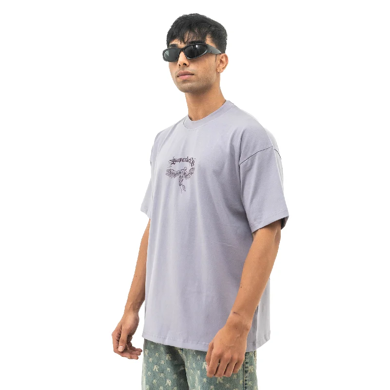 Purple tailored T-shirts-Superkicks | FALLEN ANGELS “CROWN OF GLORY”  { PURPLE