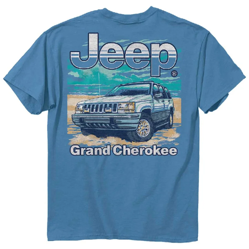 Green shade T-shirts-Jeep - Grand Cherokee Coast T-Shirt