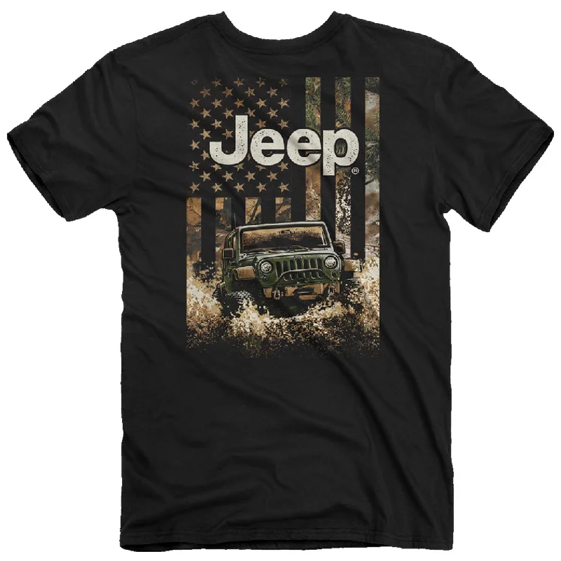 Blue club member T-shirts-Jeep - Freedom Outdoors T-Shirt