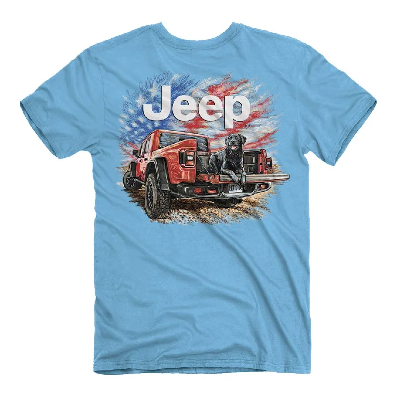 Green pride T-shirts-Jeep - Glad Lab T-Shirt