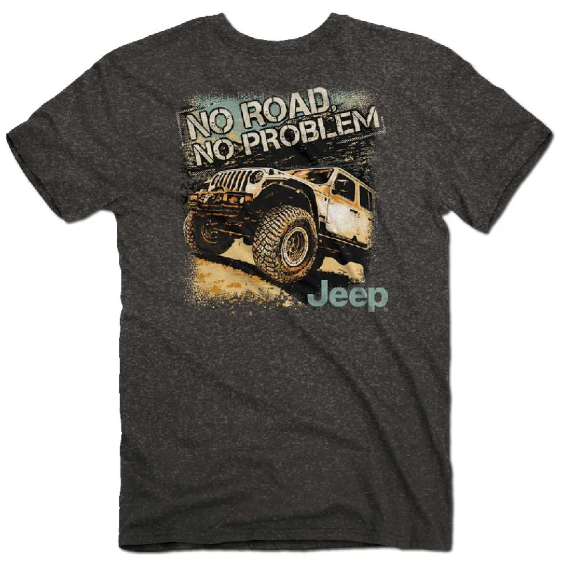 Orange Fourth-July T-shirts-Jeep - No Problem T-Shirt