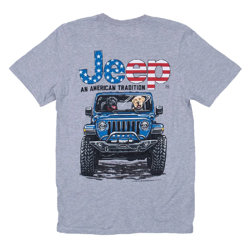 Yellow airy T-shirts-Jeep - USA Labs T-Shirt