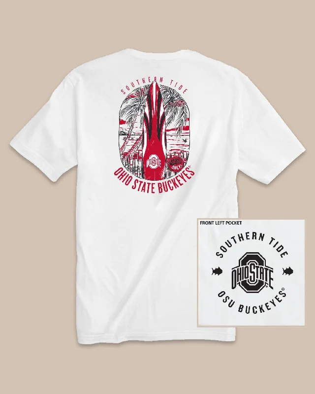 Yellow live show T-shirts-Ohio State Buckeyes Gameday Locals Only T-Shirt