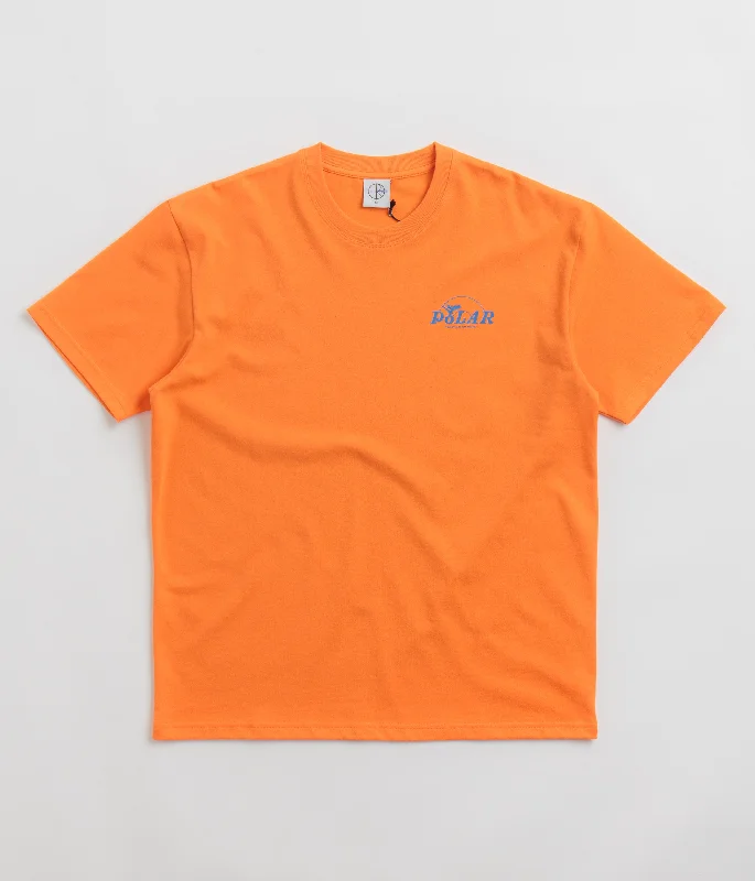 White quick-dry T-shirts-Polar Dreams T-Shirt - Orange