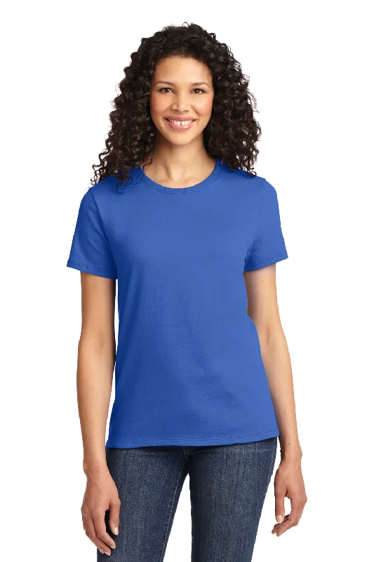 Blue country T-shirts-Port & Company Womens Essential Short Sleeve Crewneck T-Shirt - Royal Blue