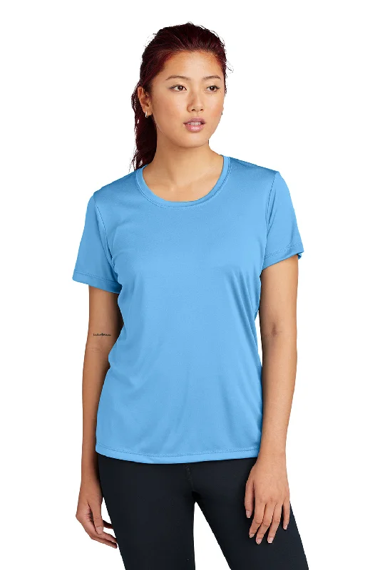 Yellow freedom T-shirts-Sport-Tek Womens Competitor Moisture Wicking Short Sleeve Crewneck T-Shirt - Carolina Blue