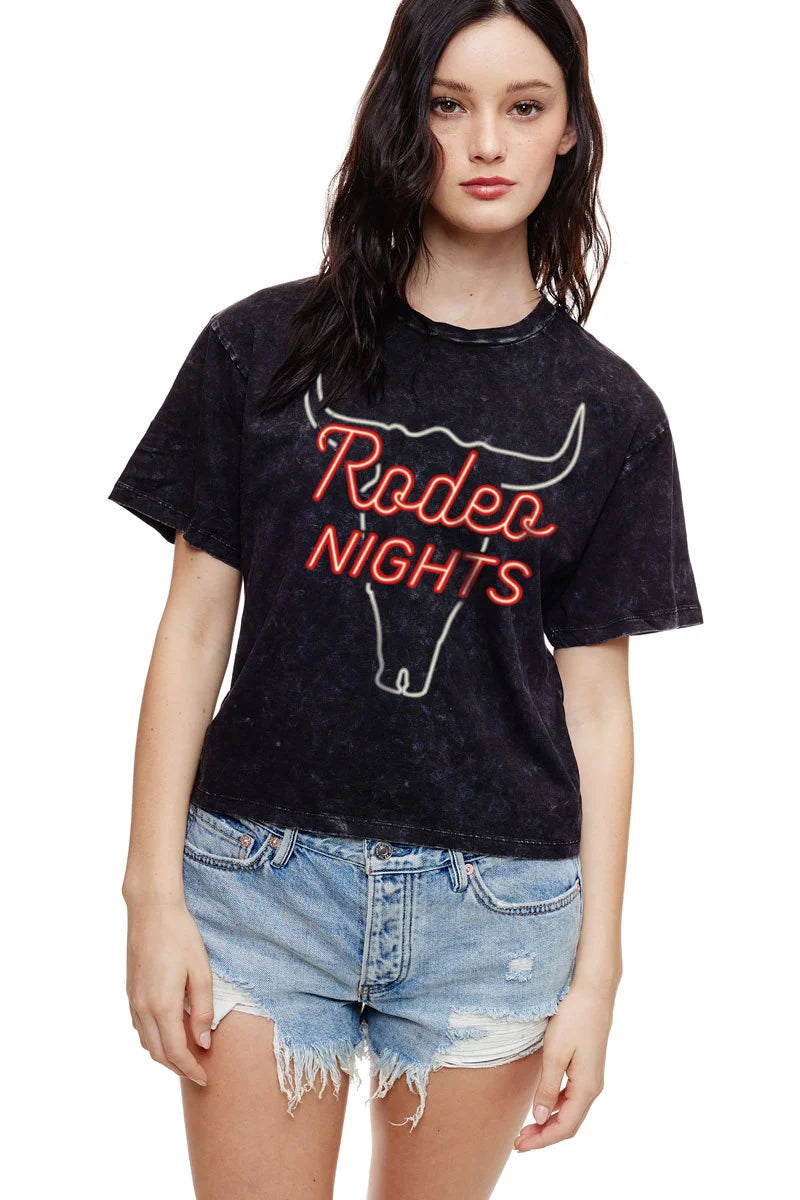 Custom logo T-shirts-Zutter Rodeo Nights Tee