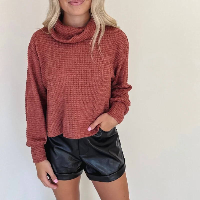 Pullover sweater with ribbed back -Cami Sweater