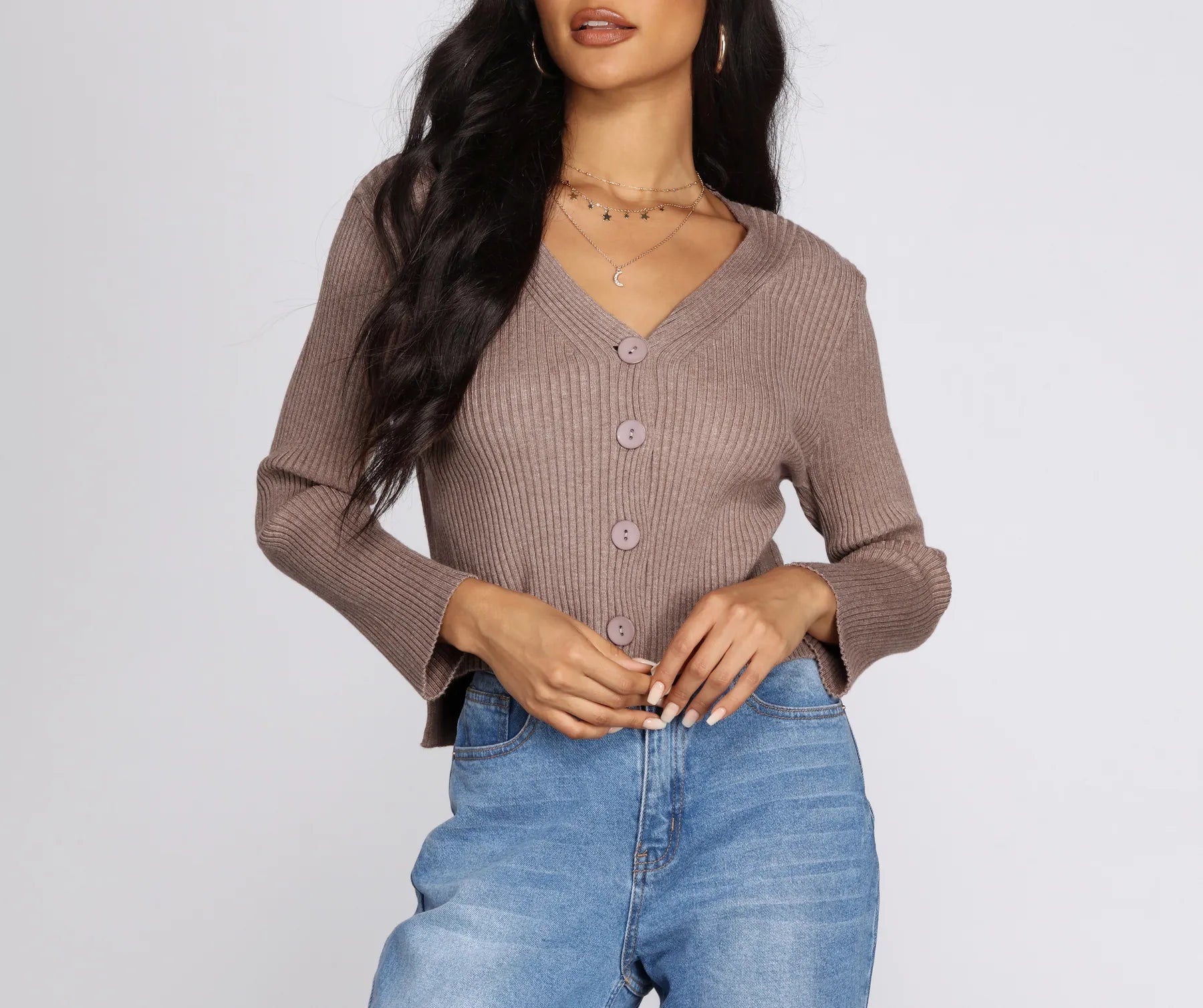 Cardigan for indoor use -Eternal Cropped Cardigan