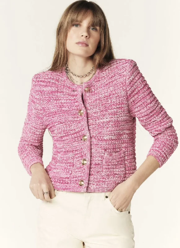 Cardigan in comfy material -Guspa Knitted Cardigan