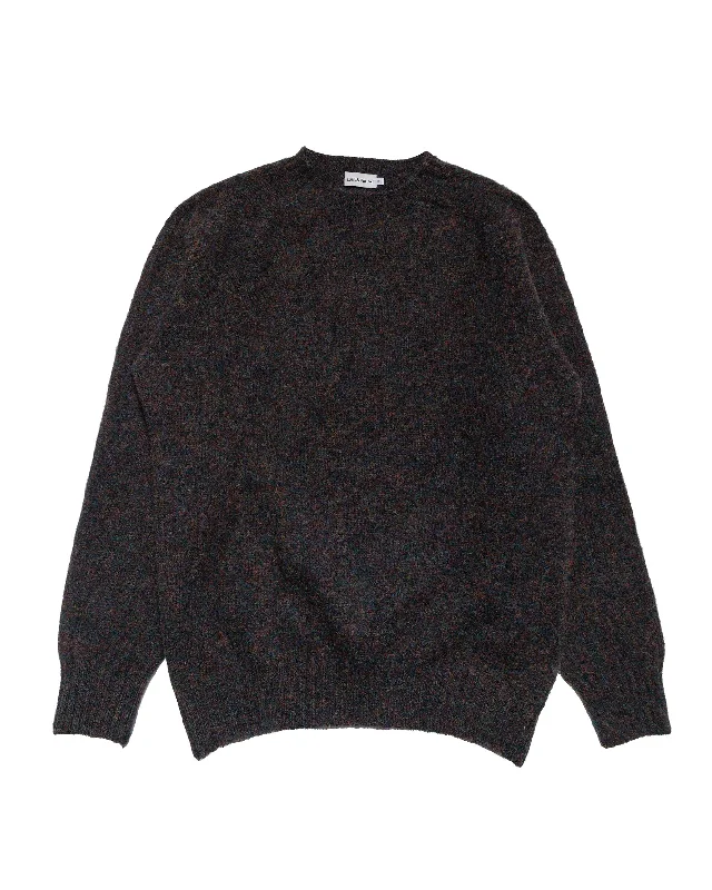 Pullover sweater for rainy days -Lost & Found Shaggy Sweater Midnight