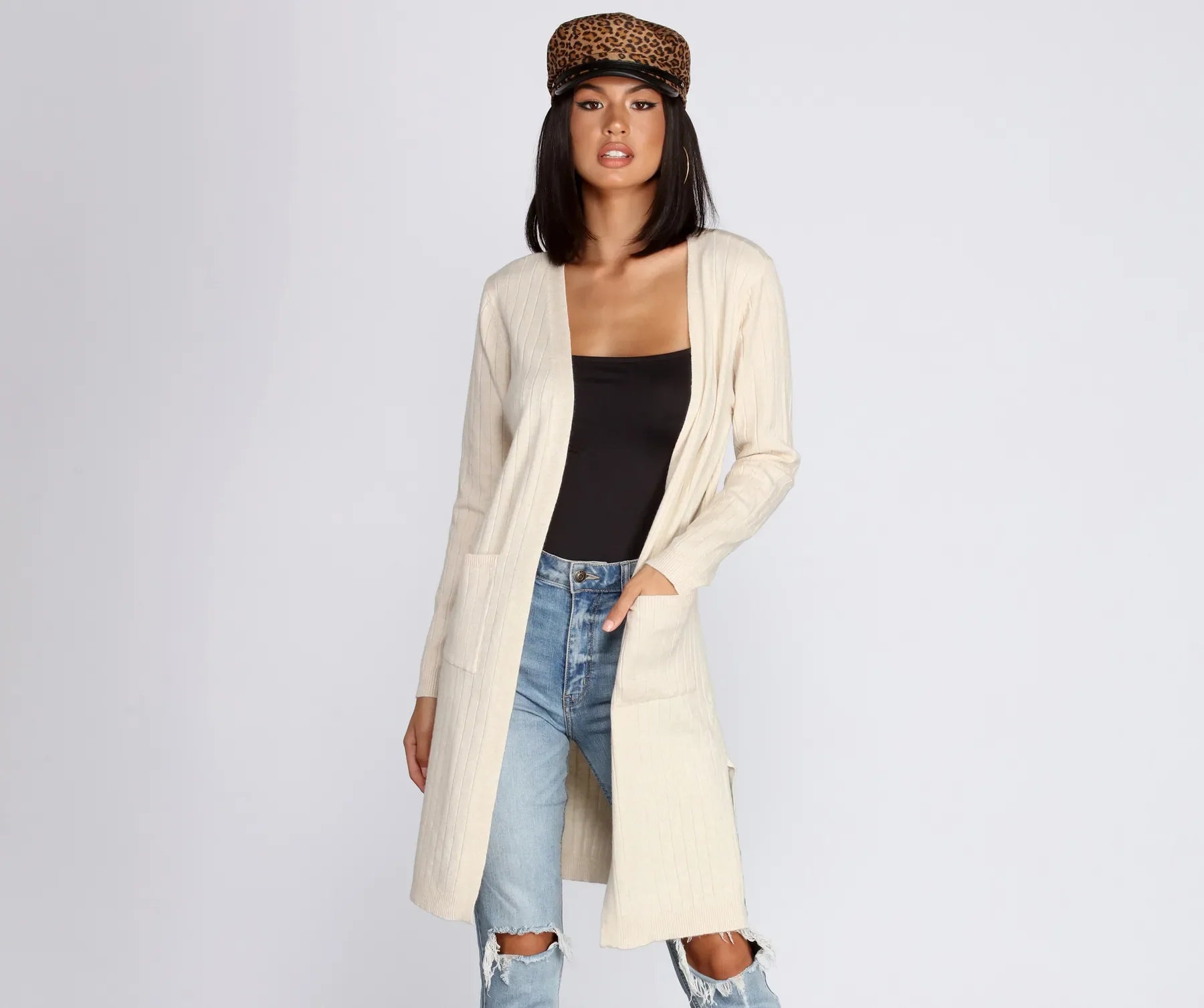 Cardigan for chilly mornings -Make Me Comfy Cardigan