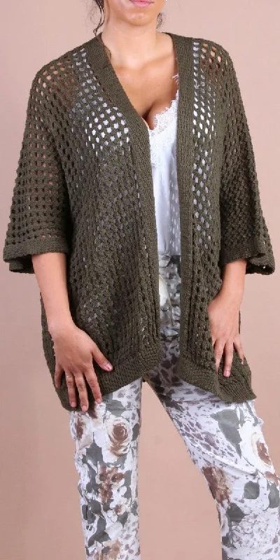 Cardigan for late evenings -Romola Knit Cardigan